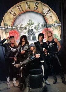 枪花乐队图片,摇滚传奇的视觉盛宴